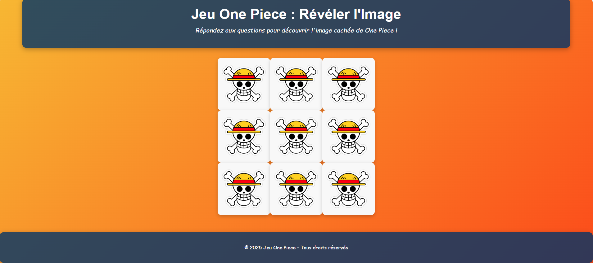 Capture d'écran du projet 1