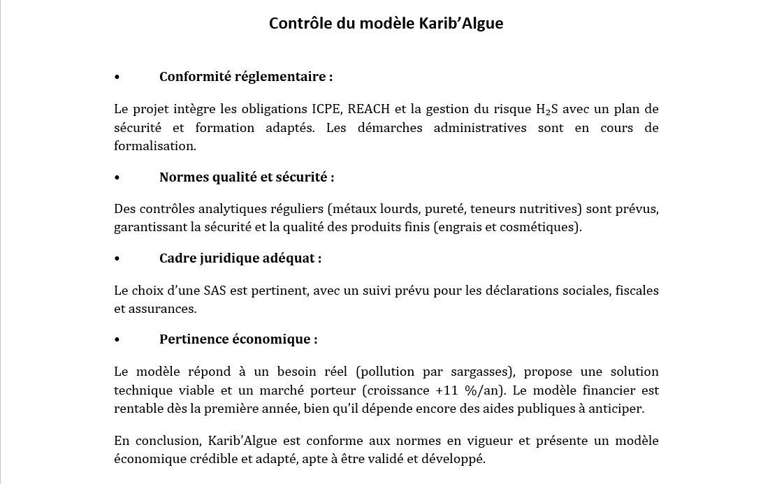Contrôle et cohérence